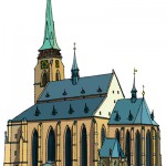 Obrázek chrámu svatého Bartoloměje # A picture of St. Bartholomew’s Cathedral