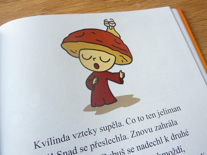 ilustrace do dětské knihy