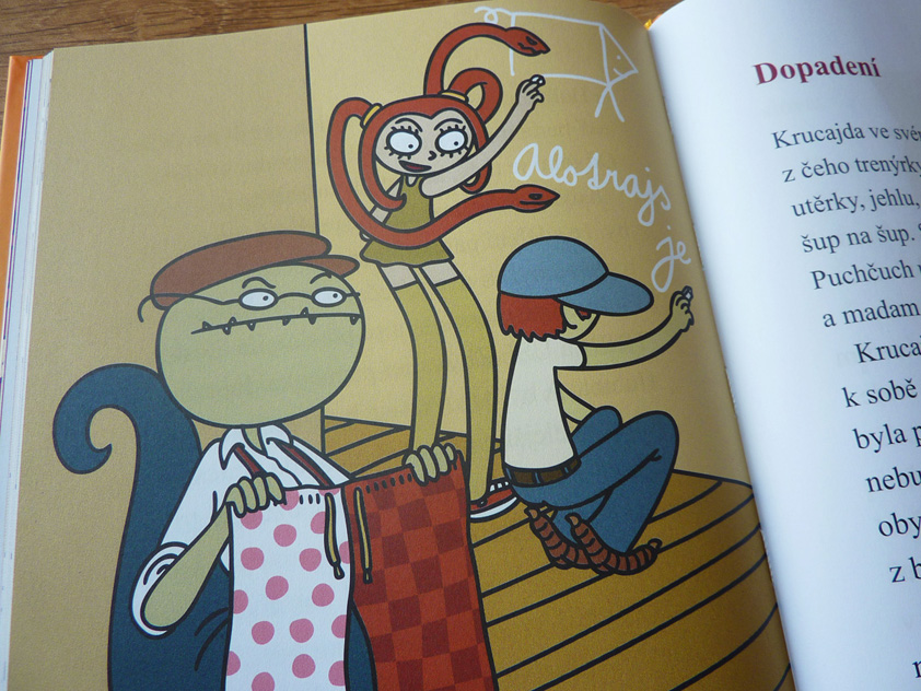 ilustrace do dětské knihy