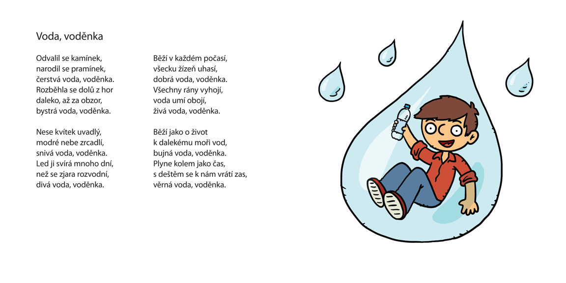 ilustrace k nové básničce Jiřího Žáčka